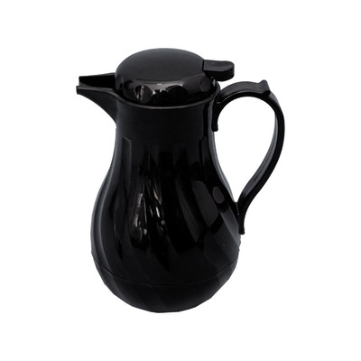 CAC China BVSR-42BK 42 Oz. Black Plastic Beverage Server (12 Each Per Case)