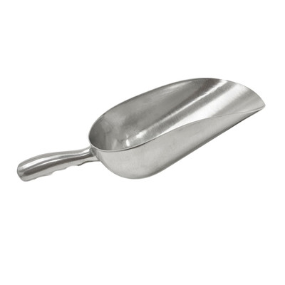 CAC China ALSC-85 85 Oz. Aluminum Round Bottom Utility Scoop