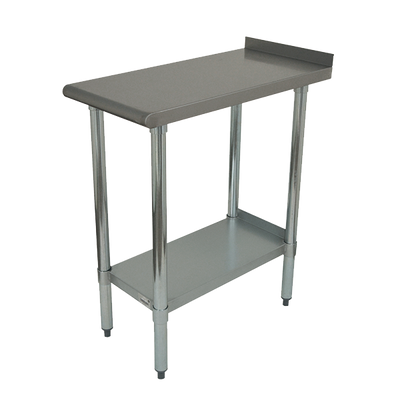 Advance Tabco FT-3015-X 15" W x 30" D Galvanized Base 18 Gauge Special Value Equipment Filler Table