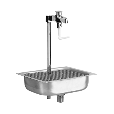 Fisher 54208 10" Stainless Steel Pedestal Glass Filler