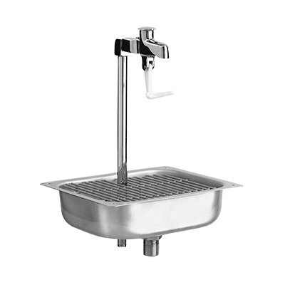 Fisher 54208 10" Stainless Steel Pedestal Glass Filler