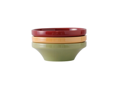 Tuxton DYB-130D 5-7/8" 13 Oz. Ceramic Cranberry Round Soup Bowl (1 Dozen)