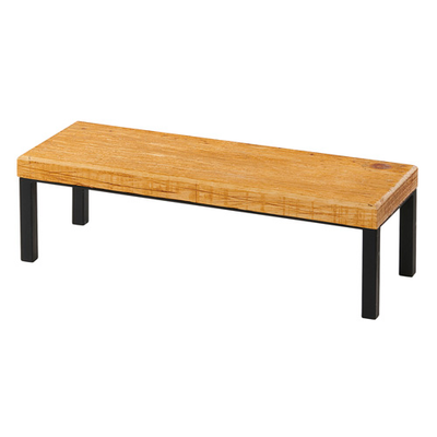 Cal-Mil 22066-6-99 20"W x 7"D x 6"H Rectangular Wood Madera Riser