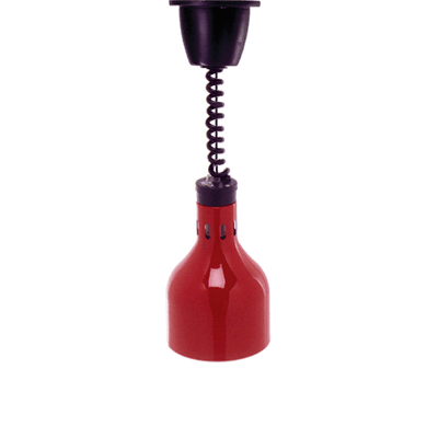 Cres Cor IFW6310 60.5" Adjustable Length Retractable Ceiling Mounted Warmer with 1 Infra Red Bulb - 250 Watts