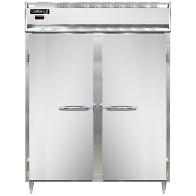Continental Refrigerator DL2WE-SS-PT Designer Line Heated Cabinet Extra Wide Pass-Thru