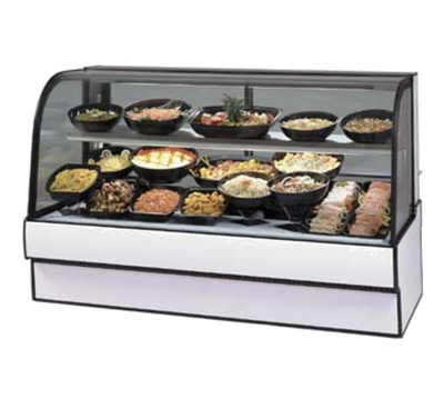 Federal Industries CGR3648CD 36.13"W Curved Glass Refrigerated Deli Case