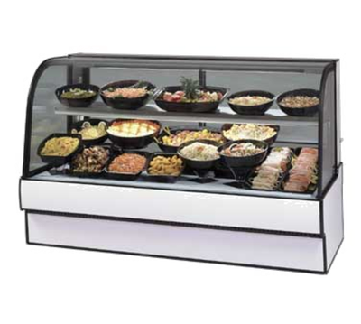 Federal Industries CGR3648CD 36.13"W Curved Glass Refrigerated Deli Case