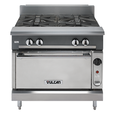 Vulcan SX60F 60 6-Burner Gas Range w/ 24 Griddle, 2 Ovens