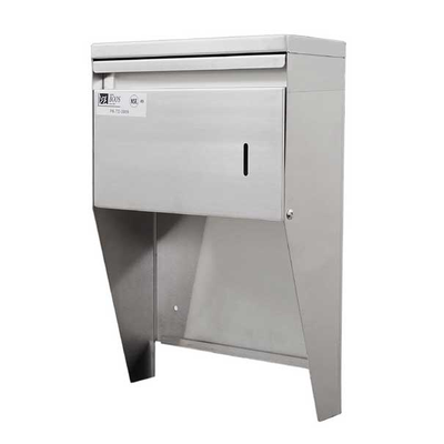 John Boos PB-TD-0909 12.25" W Stainless Steel Manual Wall Mounted Towel Dispenser