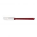 CAC China KUSF-S-10 10" Silicone with Red Handle and White Flat Blade Scraper (1 Each)