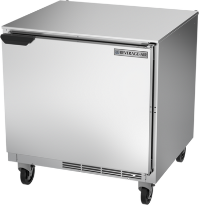 Beverage Air UCR32AHC 32"W Two-Section Reach-In Undercounter Refrigerator