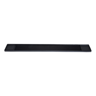 Winco BM-327K 27" x 3-1/4" Black Bar Mat