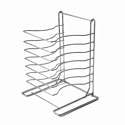 American Metalcraft 19107 12" W Stainless Steel Pizza Pan Rack