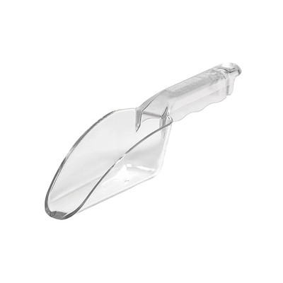 Cambro SCP6CW135 6 Oz. Clear Flat Bottom Polycarbonate Utility Scoop