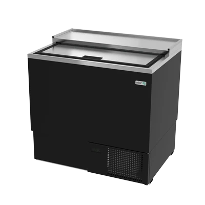 Asber AGF-36 36.63" W Black Stainless Steel Glass Froster
