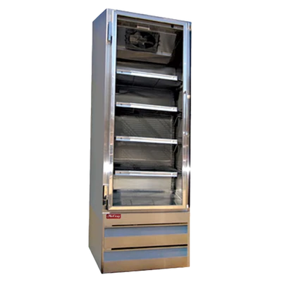 Howard McCray GR19BM-S 26.5" W One-Section Glass Door Refrigerator Merchandiser