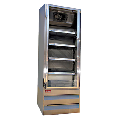 Howard McCray GR19BM-S 26.5" W One-Section Glass Door Refrigerator Merchandiser