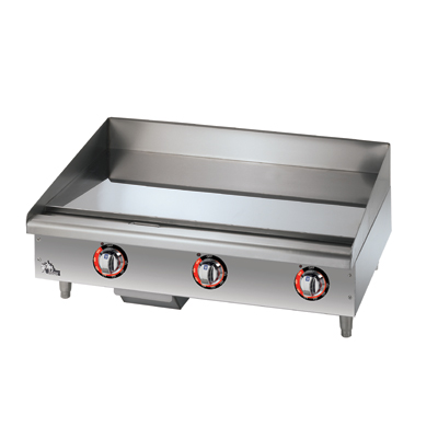 Star 536CHSF Star-Max® 36" Electric Countertop Griddle with Thermostatic Controls and 1" Chrome Plate - 208/240V