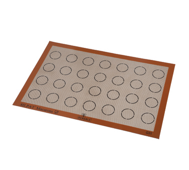Matfer Bourgeat 321008 Silpat Mat 23"L x 15-1/6"W Silicone Based Woven Fabric Laminated And Rubberized