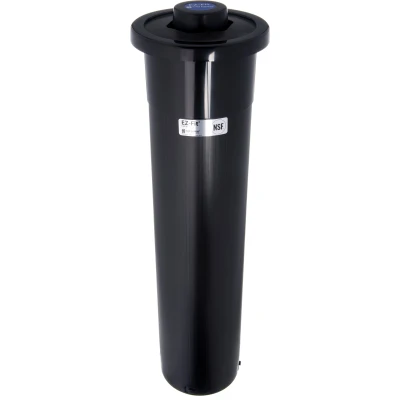 San Jamar C2410CBK Black Plastic 23-1/4"L One Size Fits All Dispenser