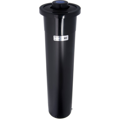 San Jamar C2410CBK Black Plastic 23-1/4"L One Size Fits All Dispenser