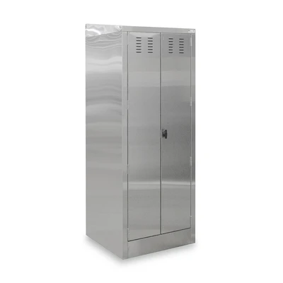 John Boos PBJC-222584-X 25" x 22.5" x 84" Stainless Steel Janitor Cabinet