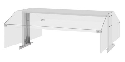 Turbo Air SNZ-48T 48"W Double Sided Sneeze Guard