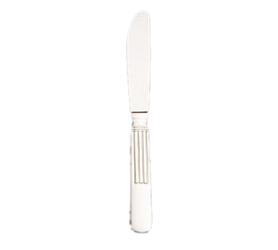 Bon Chef S3612 9.21" Stainless Steel Apollo Euro Dinner Knife - 1 Dozen and Package