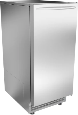 Ice-O-Matic GEMU09090 15" W Air-Cooled Undercounter Soft Pearl Nugget Ice Maker with 26 lb. Storage Bin - 115V, 110 lb/day