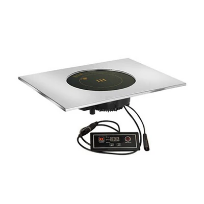 Eastern Tabletop 802IND Round Built-In Induction Cooktop - 120 Volts
