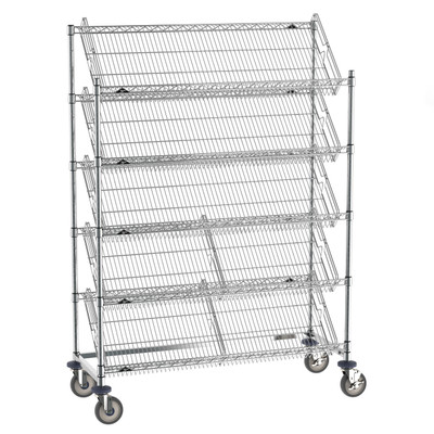 Metro DC16EC Slanted-Shelf Merchandiser/Dispenser Rack