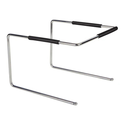 Winco APZT-789 6-1/2"H Chrome-Plated Pizza Pan Stand