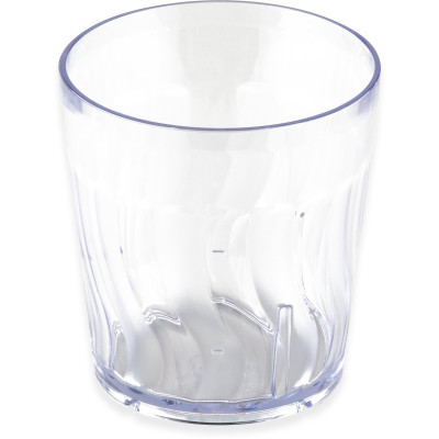 Dinex DX4GC907 9 oz. Tumbler Swirl Clear (72/cs)