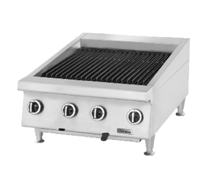 Garland UTBG24-AR24 23-5/8&quot; Gas Countertop Charbroiler - 72,000 BTU