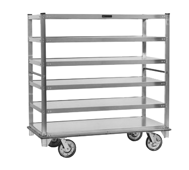 Cres Cor 271-61-5927-Z 6 Shelves Aluminum Correctional Queen Mary Cart