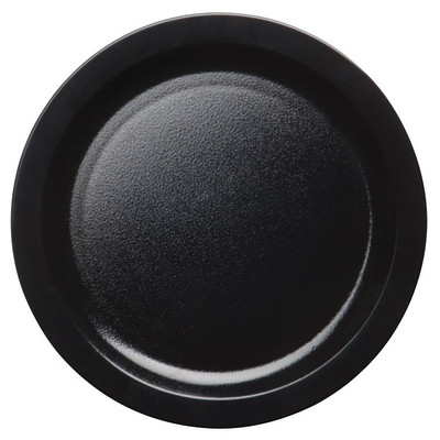 Cambro 9CWNR110
 9"
 PolyCarbonate
 Black
 Round
 Camwear Plate - 48/Case
