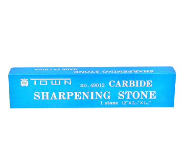 Town 49012/DZ 12" x 2-1/2" Silicon Carbide Sharpening Stone - 1 Dozen