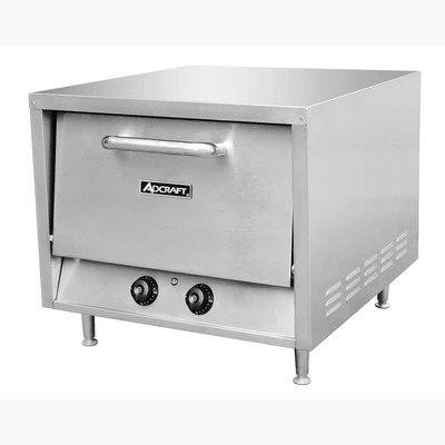 Admiral Craft PO-22 26" W Stainless Steel Double Deck Pizza Oven - 240 Volts
