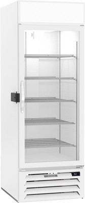 Beverage Air MMR23HC-1-W-IQ 28.25" W One-Section Glass Door Merchandiser MarketMax Refrigerated Merchandiser