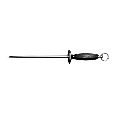 Dexter 7323 12" Butcher Steel with Black Handle