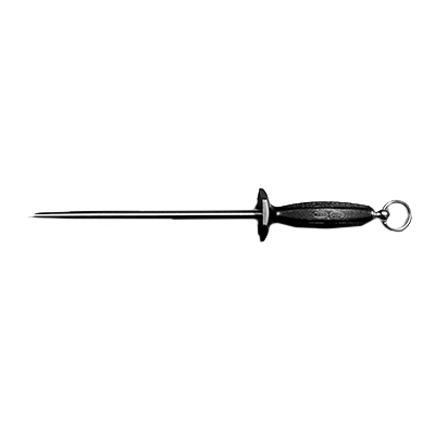 Dexter 7323 12" Butcher Steel with Black Handle
