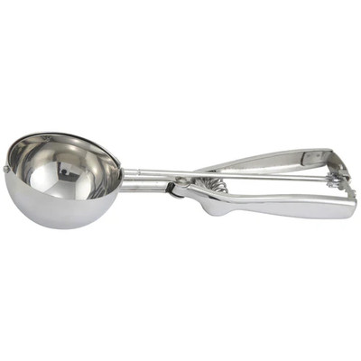 Winco ISS-8 4 Oz. Stainless Steel Disher and Portioner