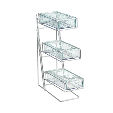 Cal-Mil 1235-39-43 Condiment/Flatware Display