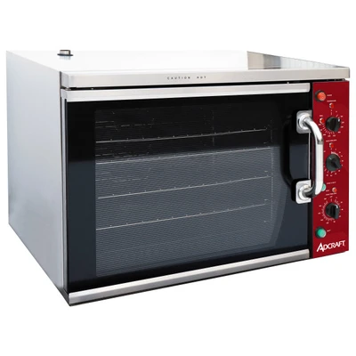 Admiral Craft COH3100WPROS 31.78" W Stainless Steel Electric 4 Half Size Sheet Pans Convection Oven - 240 Volts