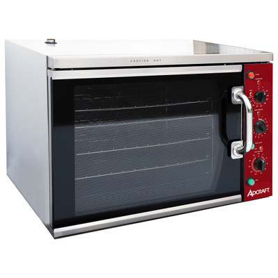 Admiral Craft COH3100WPROS 31.78" W Stainless Steel Electric 4 Half Size Sheet Pans Convection Oven - 240 Volts