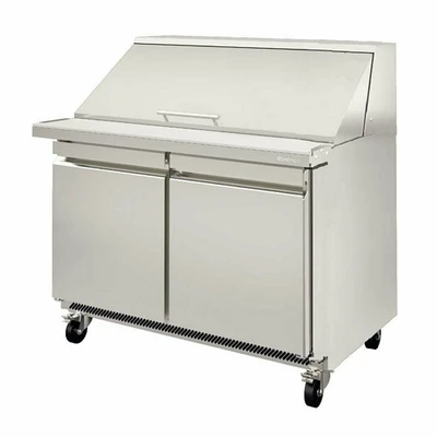 Infrico USA IRT-UC60PMT 60.38" W Two-Section Two Door Sandwich/Salad Prep Table