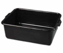 Carlisle 44011SKD03 1 Compartment Black ComFort Curve Bus Box (Master Pack of 240)