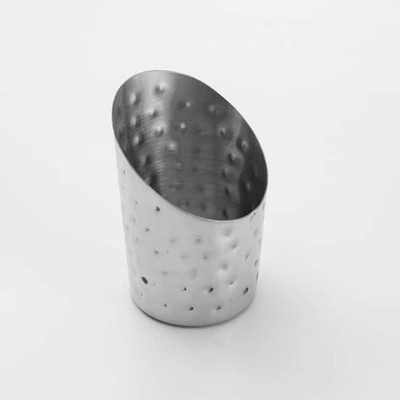 American Metalcraft FFHM45 2.88" 12 Oz. Stainless Steel French Fry Cup