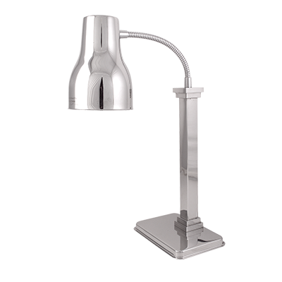 Spring USA 2791-6E Stainless Steel Single Heat Lamp with 1 Bulb - 110-120 Volts, 250 Watts