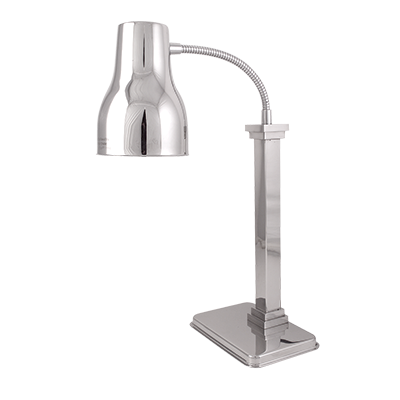Spring USA 2791-6E Stainless Steel Single Heat Lamp with 1 Bulb - 110-120 Volts, 250 Watts